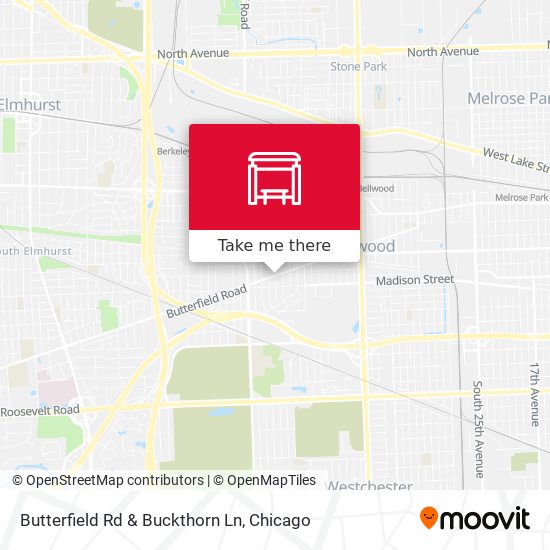 Butterfield Rd & Buckthorn Ln map