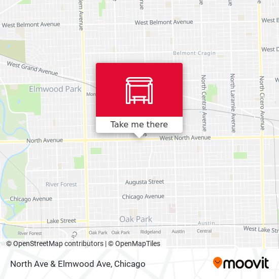 Mapa de North Ave & Elmwood Ave