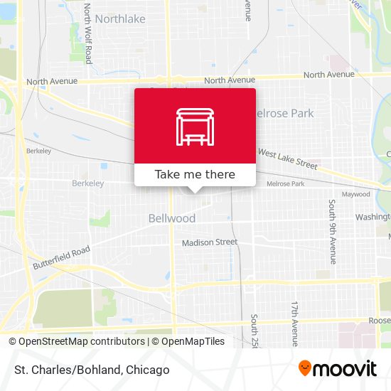 St. Charles/Bohland map