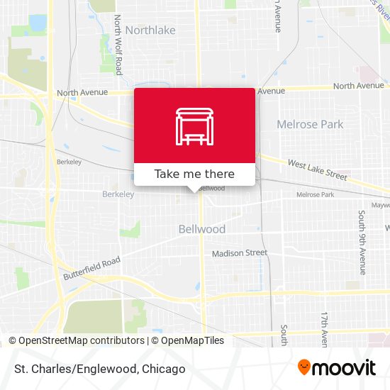 St. Charles/Englewood map