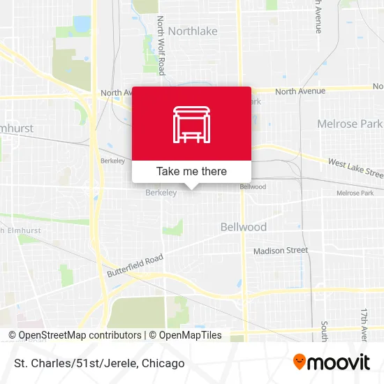 St. Charles/51st/Jerele map