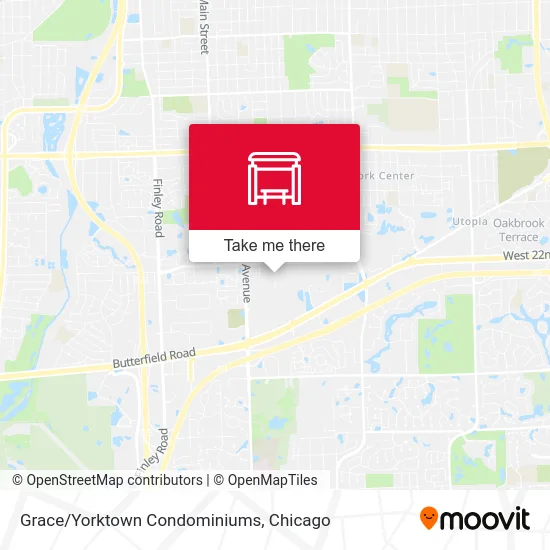 Grace/Yorktown Condominiums map