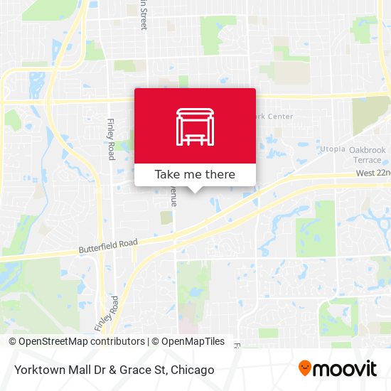 Yorktown Mall Dr & Grace St map