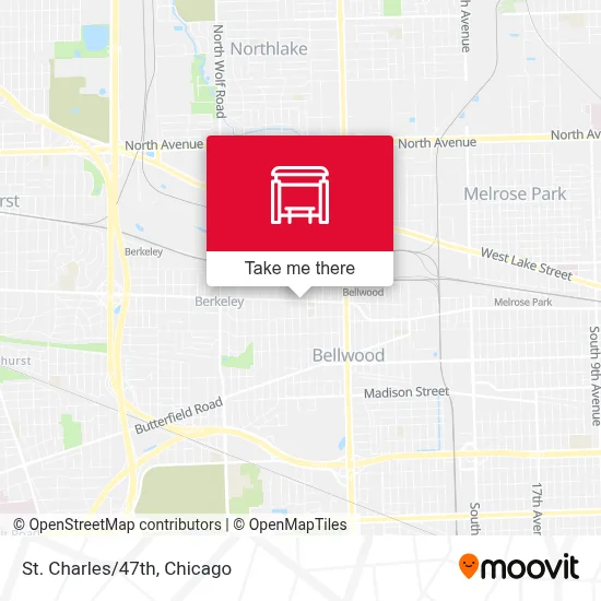 St. Charles/47th map