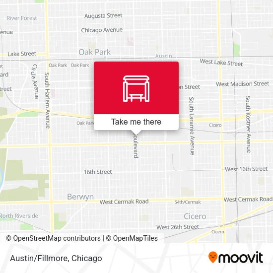 Mapa de Austin/Fillmore