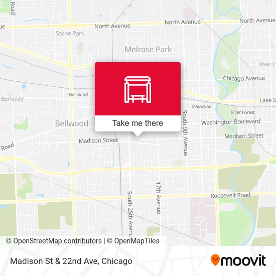 Madison St & 22nd Ave map