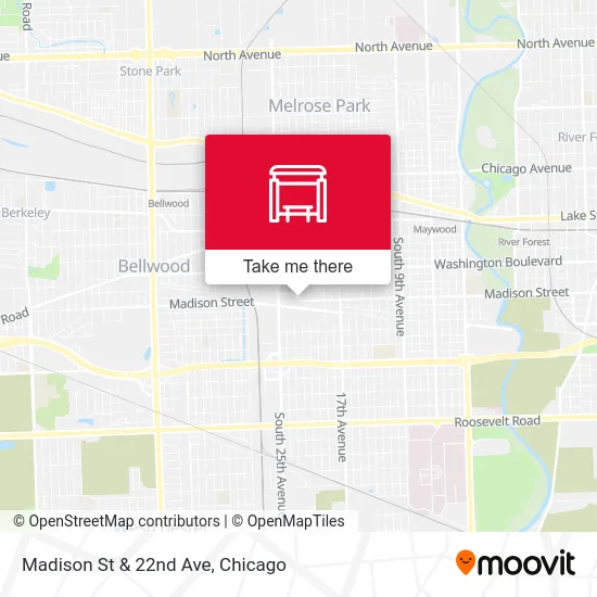 Madison St & 22nd Ave map