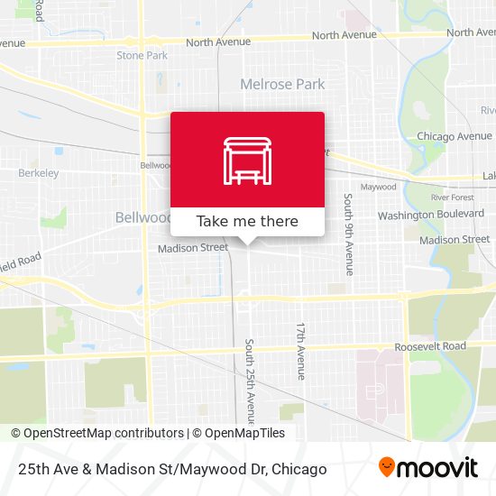 25th Ave & Madison St / Maywood Dr map