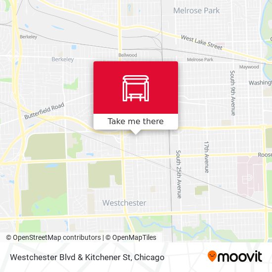 Westchester Blvd & Kitchener St map
