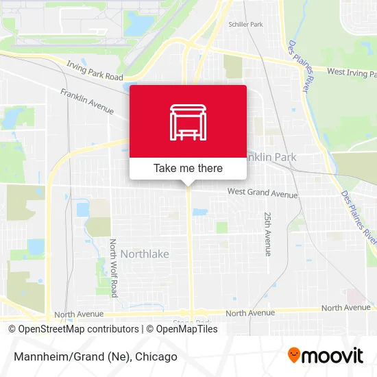 Mannheim/Grand (Ne) map