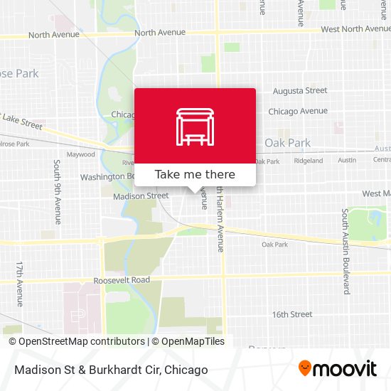 Madison St & Burkhardt Cir map