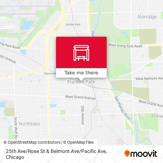 25th Ave / Rose St & Belmont Ave / Pacific Ave map
