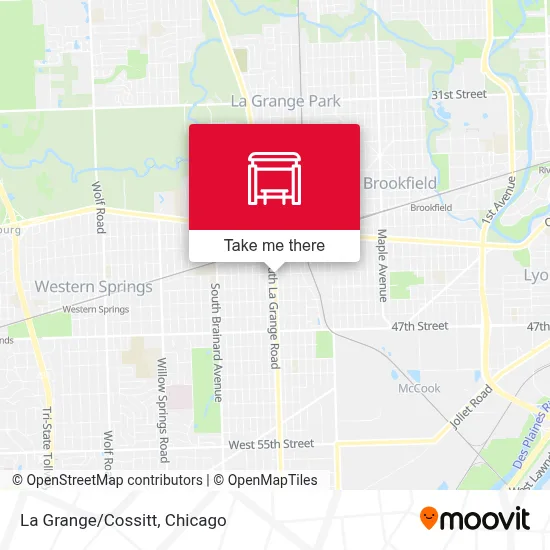 La Grange/Cossitt map