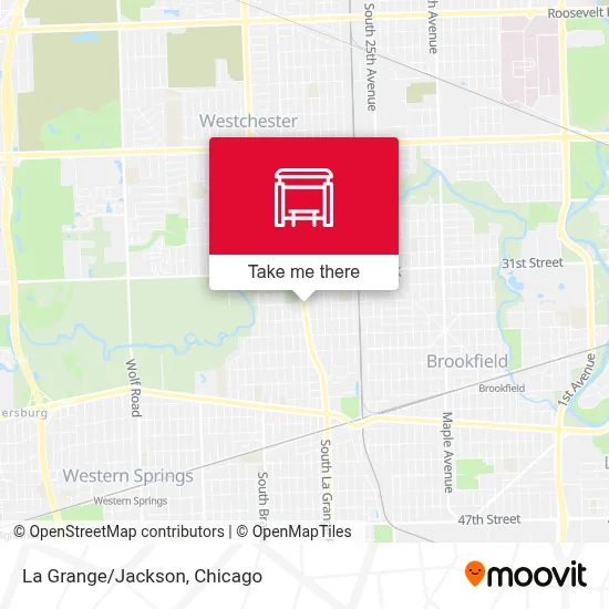 La Grange/Jackson map