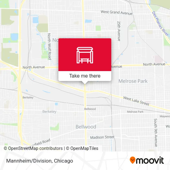 Mannheim/Division map