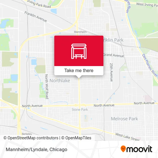 Mannheim/Lyndale map