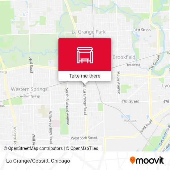 La Grange/Cossitt map