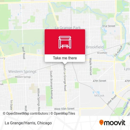 La Grange/Harris map