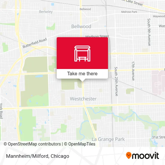 Mannheim/Milford map