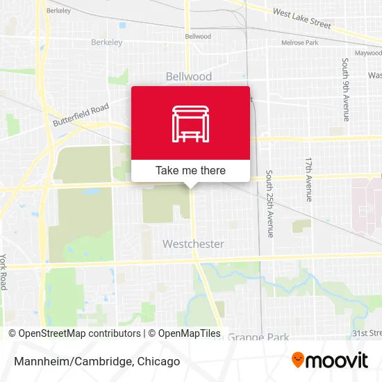 Mannheim/Cambridge map