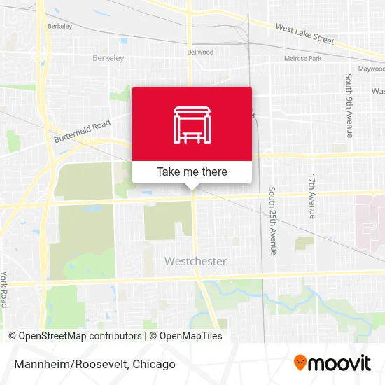 Mannheim/Roosevelt map