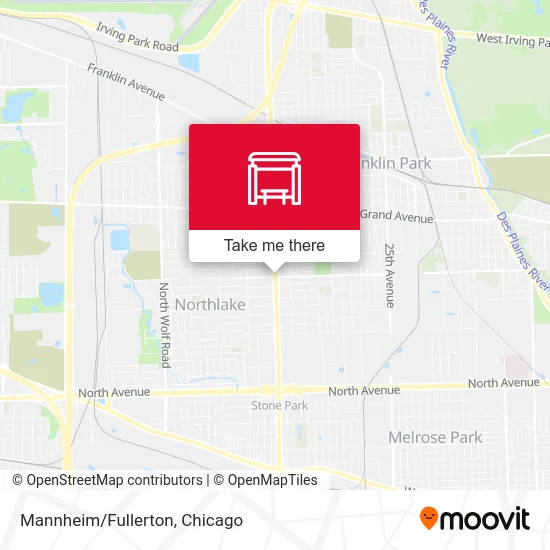 Mannheim/Fullerton map