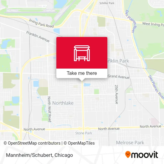 Mannheim/Schubert map