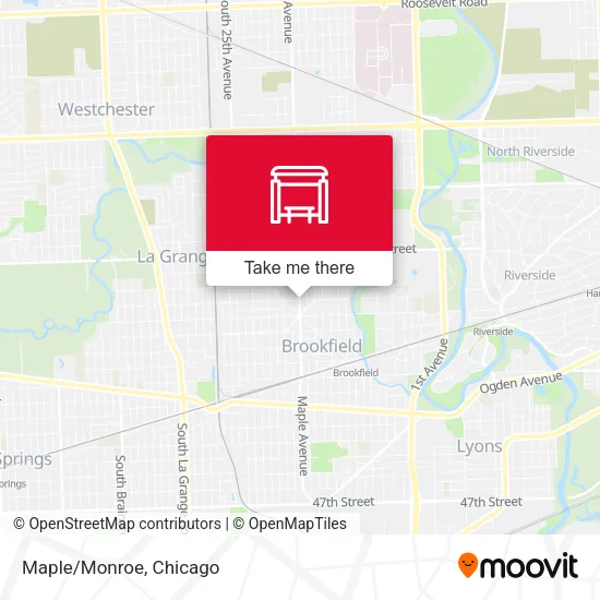 Maple/Monroe map