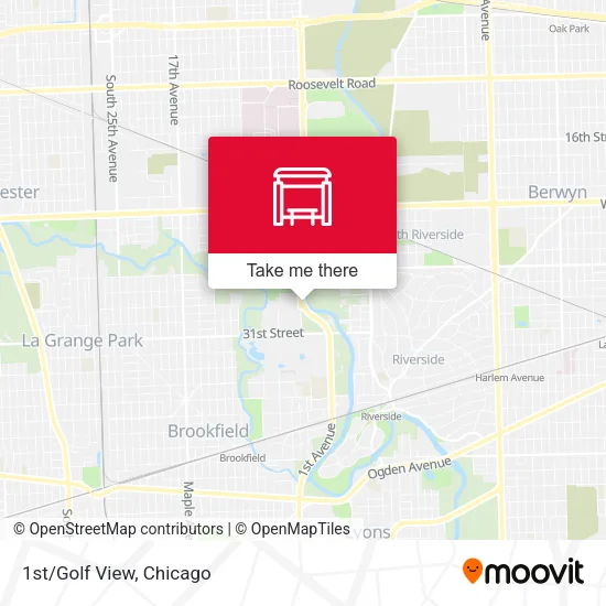 1st/Golf View map