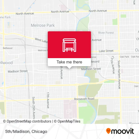 Mapa de 5th/Madison
