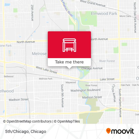 Mapa de 5th/Chicago