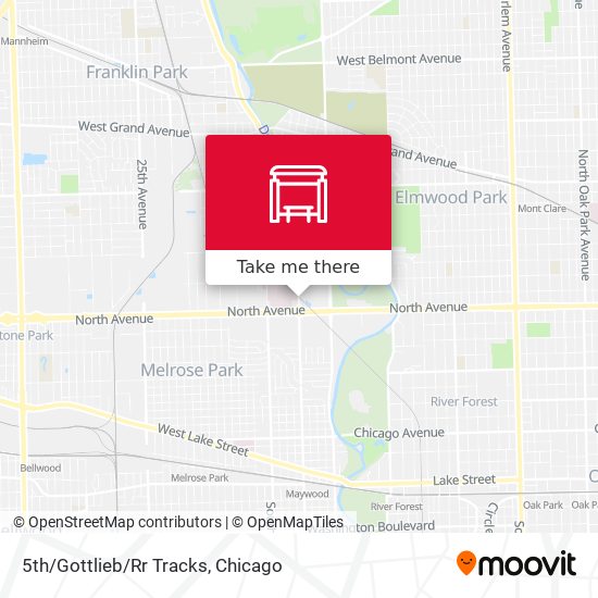 5th/Gottlieb/Rr Tracks map