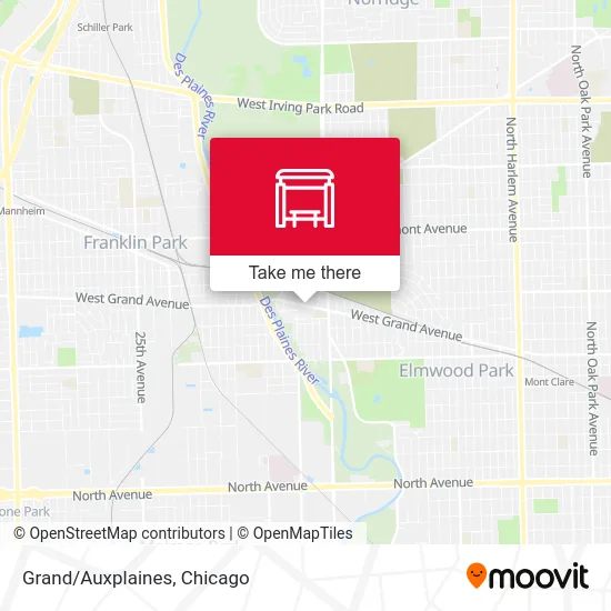 Grand/Auxplaines map