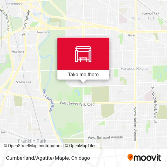 Cumberland/Agatite/Maple map