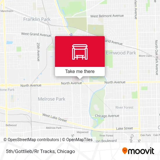 5th/Gottlieb/Rr Tracks map