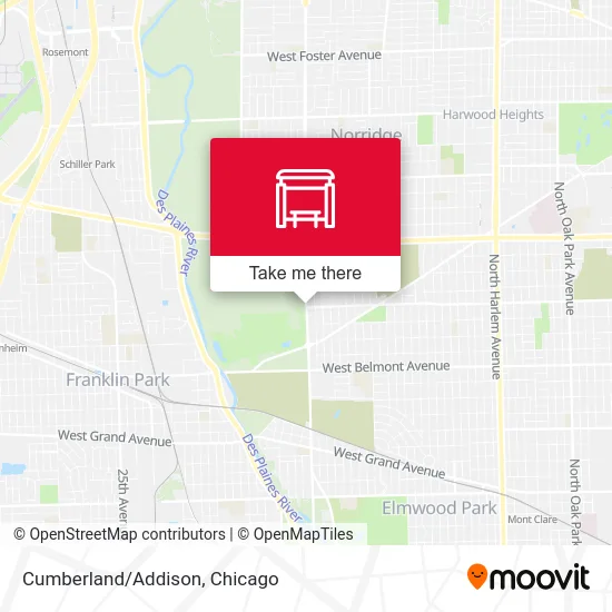 Cumberland/Addison map