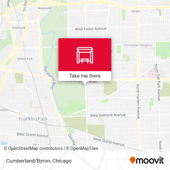 Cumberland/Byron map