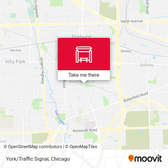 York/Traffic Signal map