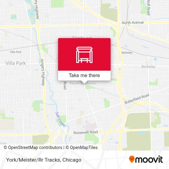 York/Meister/Rr Tracks map