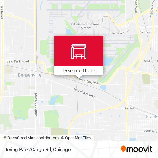 Mapa de Irving Park/Cargo Rd