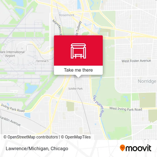 Lawrence/Michigan map