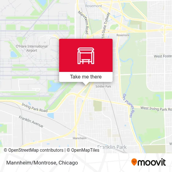 Mannheim/Montrose map