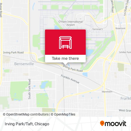 Irving Park/Taft map