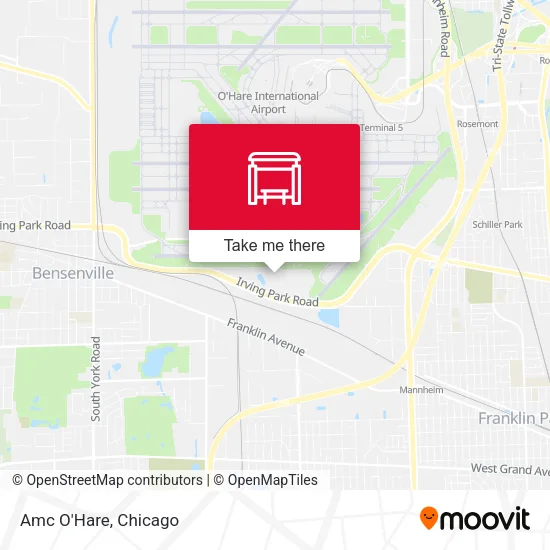 Amc O'Hare map