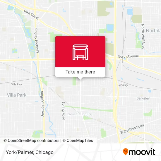 York/Palmer map