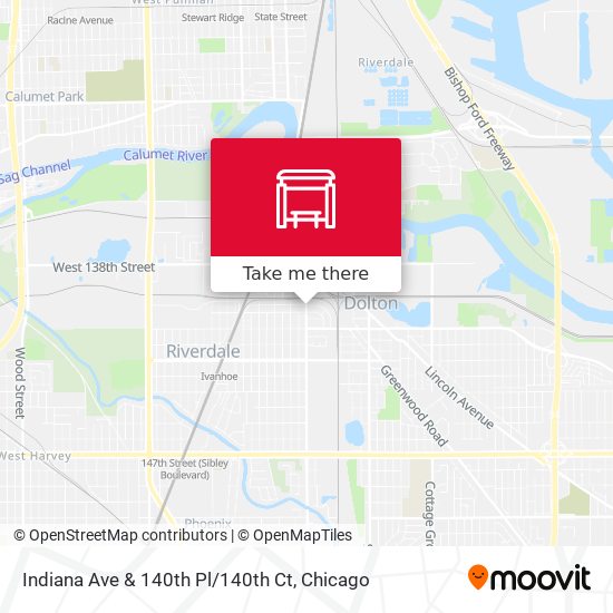Indiana Ave & 140th Pl / 140th Ct map