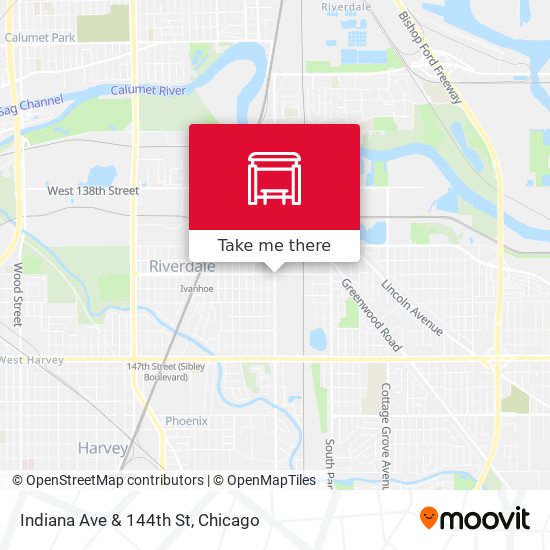 Mapa de Indiana Ave & 144th St