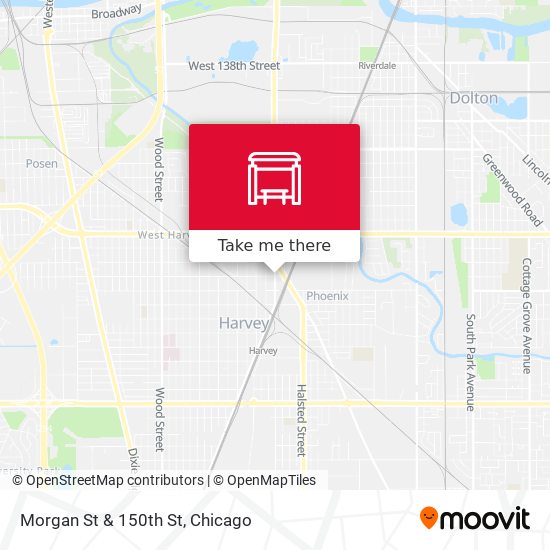 Morgan St & 150th St map