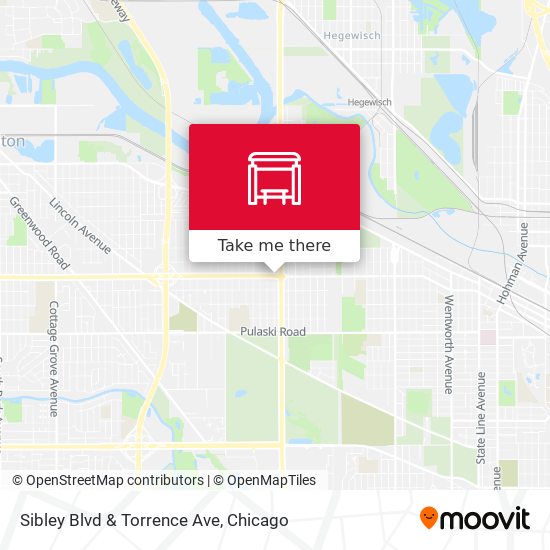 Sibley Blvd & Torrence Ave map