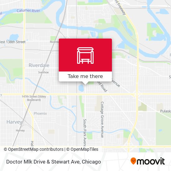 Doctor Mlk Drive & Stewart Ave map